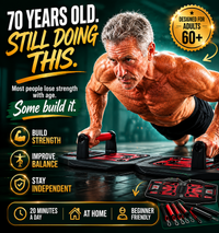 Push-Up Board & Resistance Band Set – Build Strength & Vitality!